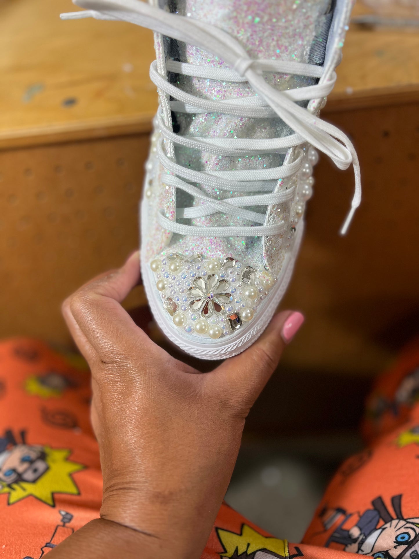 Kalama Harris Inspired Converse Sneakers