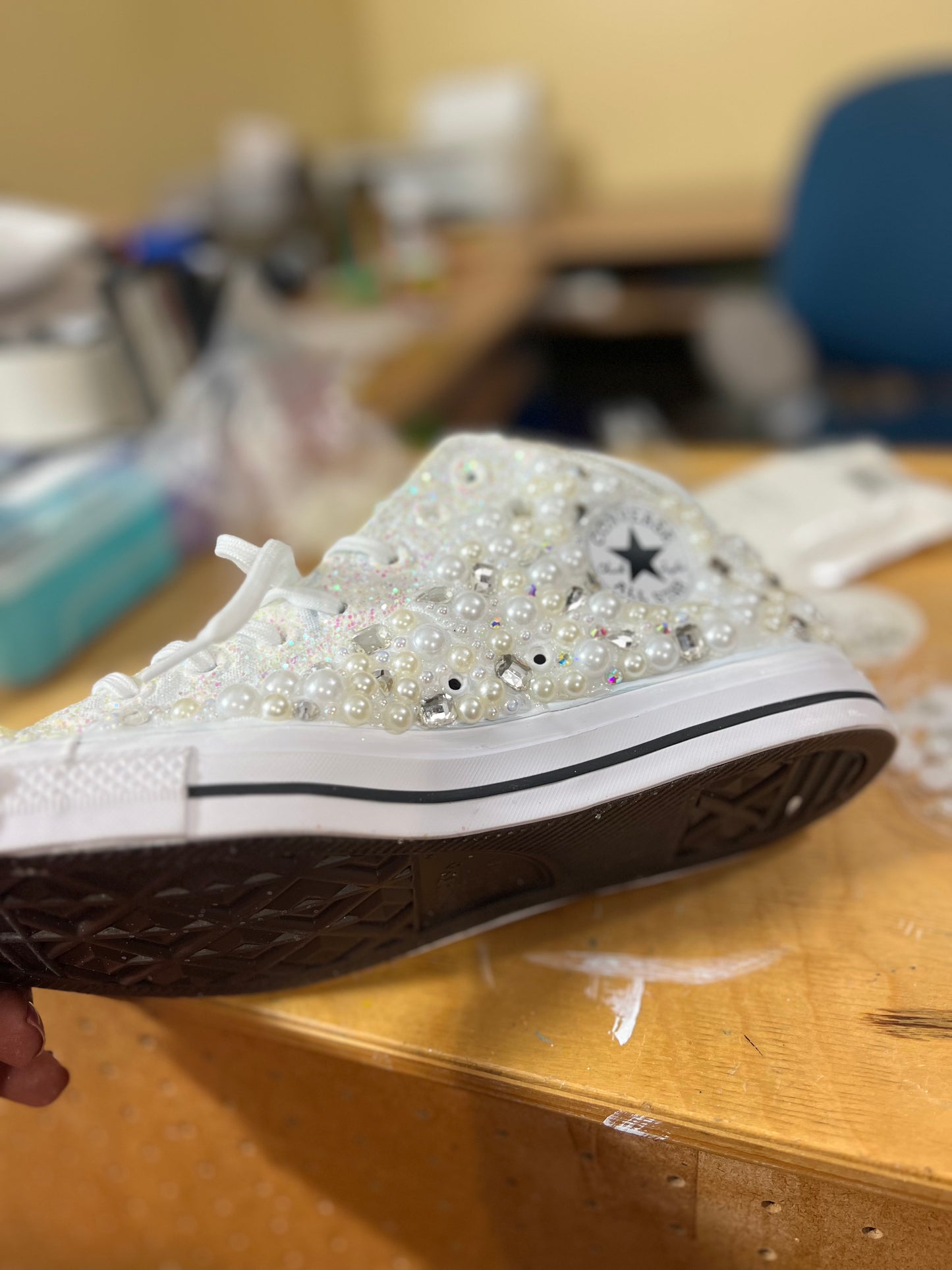 Kalama Harris Inspired Converse Sneakers