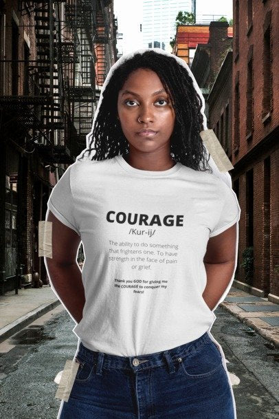 Courage T-Shirt White